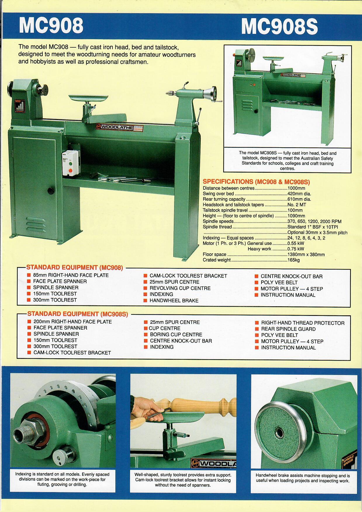 Woodfast MC908 Brochure