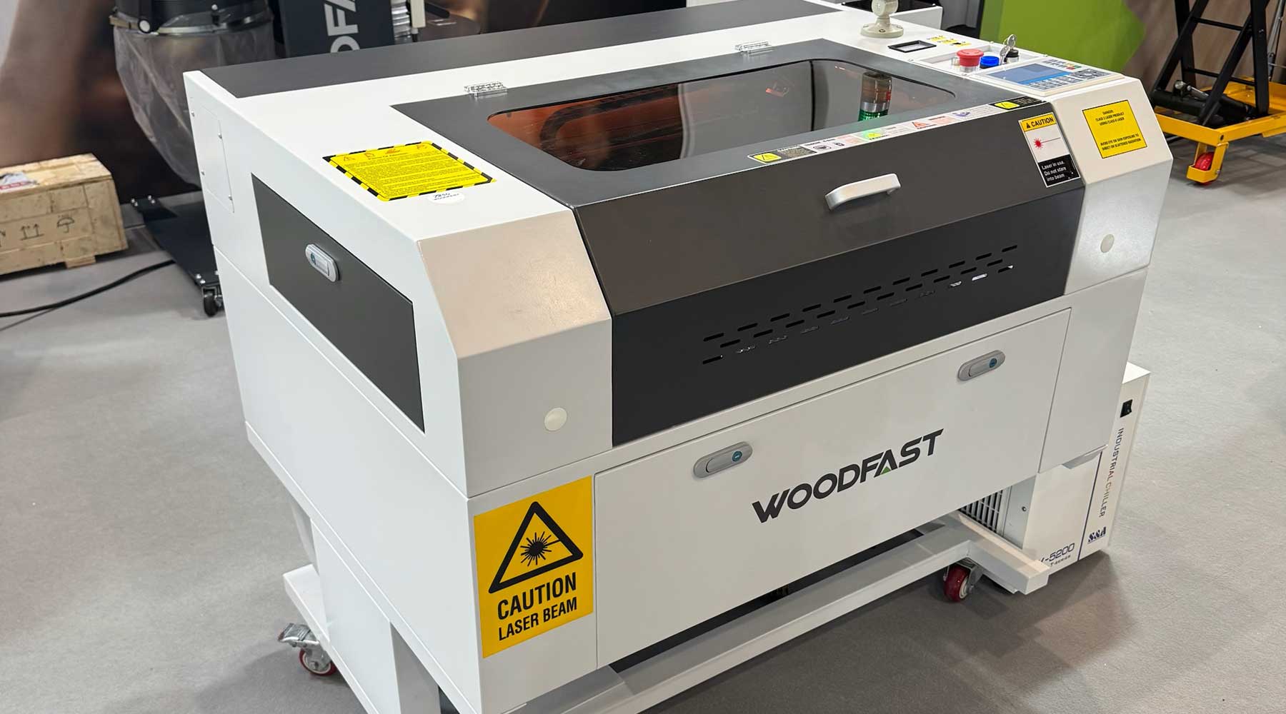 NEW RELEASE: Woodfast WFL80-7050 – 80W CNC CO₂ Laser Machine