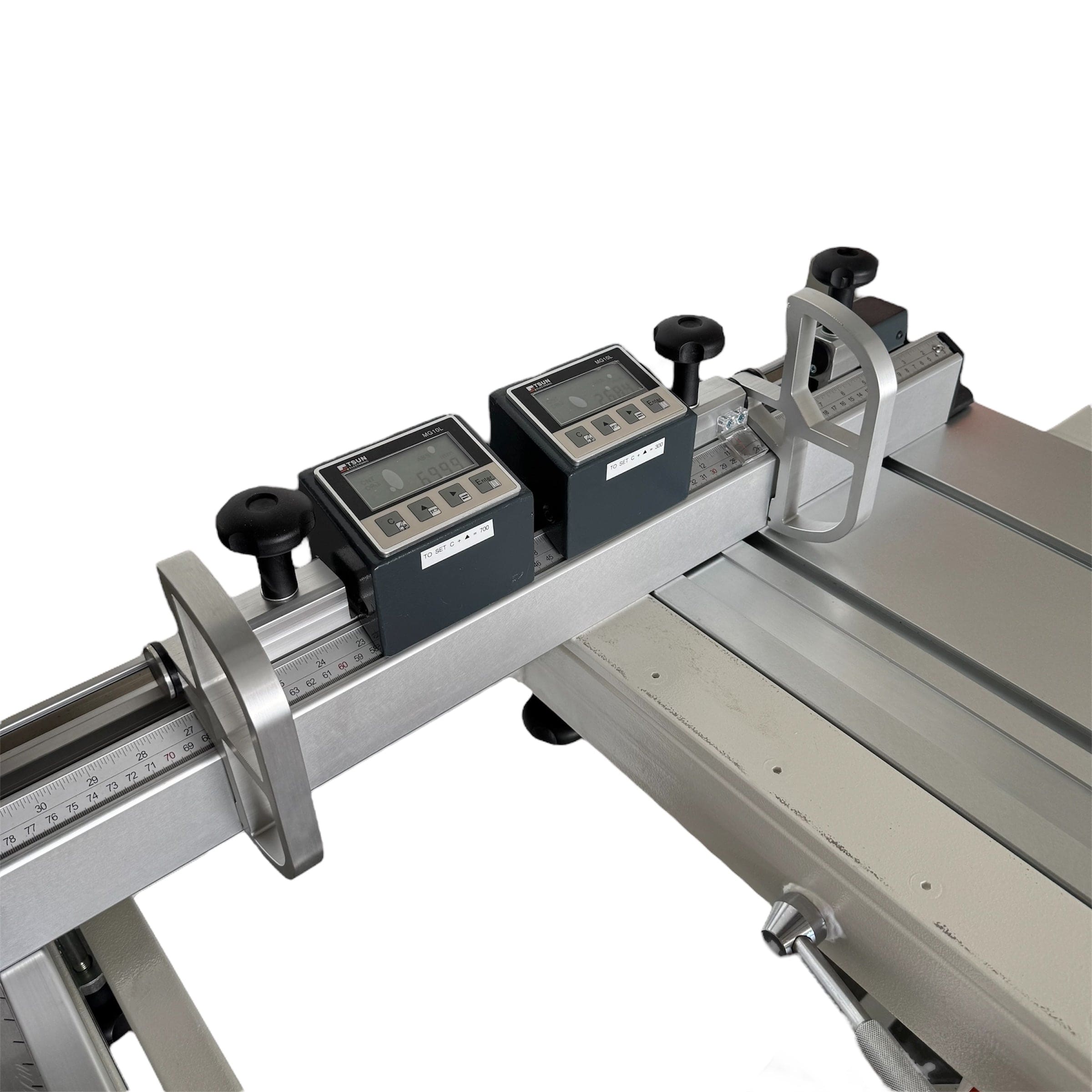 Woodfast 400mm (16") 7.5HP 3.2m Sliding Table (Optional Upgrade to 3.8m Sliding Table) with Overhead Control & Automatic Rise / Fall & Tilt Panel Saw 415V PS400C