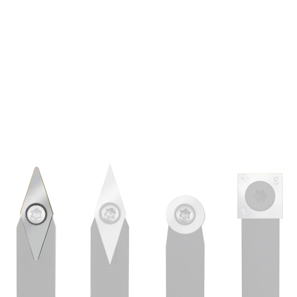 Rhombus R Carbide Insert Blade / Tip suit Woodturning System WFT0011 by Woodfast