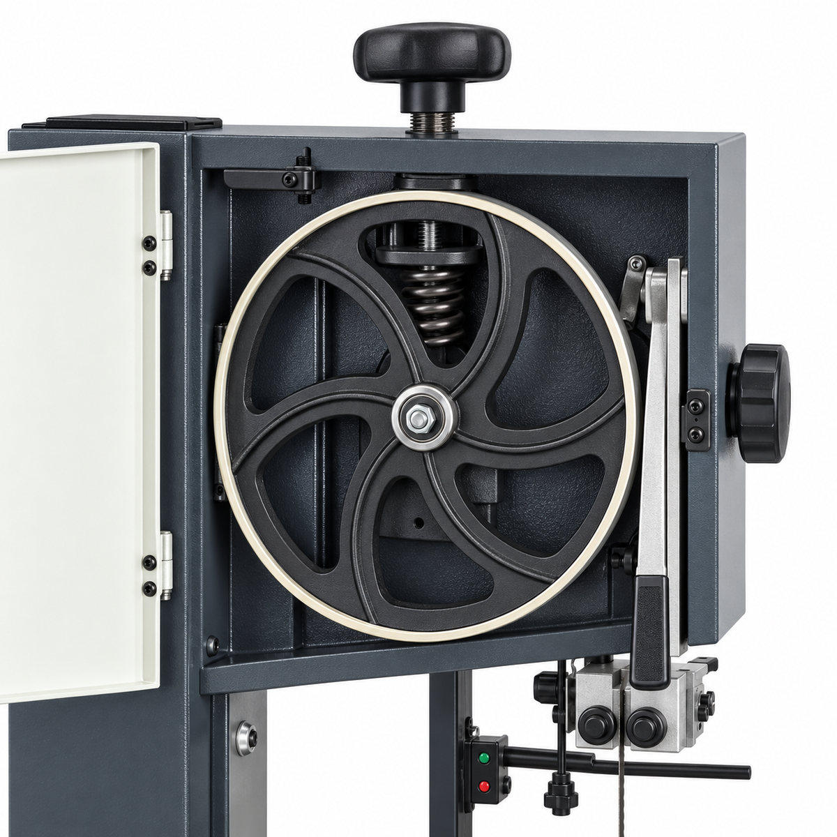 Woodfast 250mm (10") Benchtop Bandsaw 0.5HP 240V BS250C Deluxe – Variable Speed