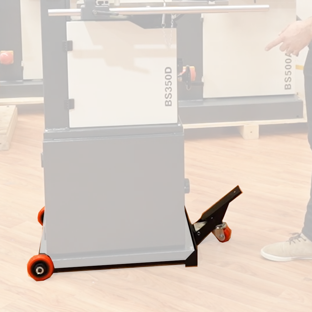 Woodfast Mobility Wheel Kit with Foot Brake BS350D-MWK suit BS350D Bandsaw