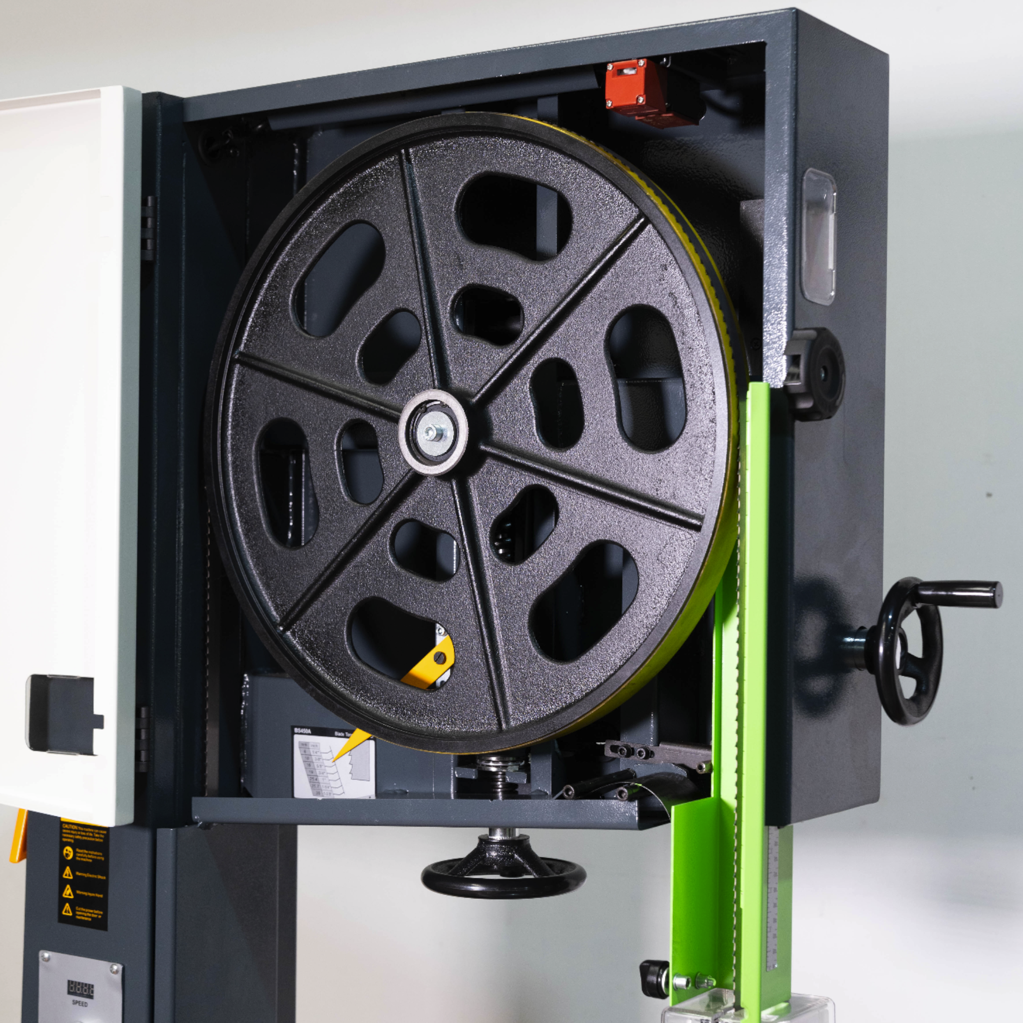 Woodfast 450mm (18") Deluxe Wood / Metal Bandsaw with Electronic Variable Speed 2.5HP 240V BS450A-EVS