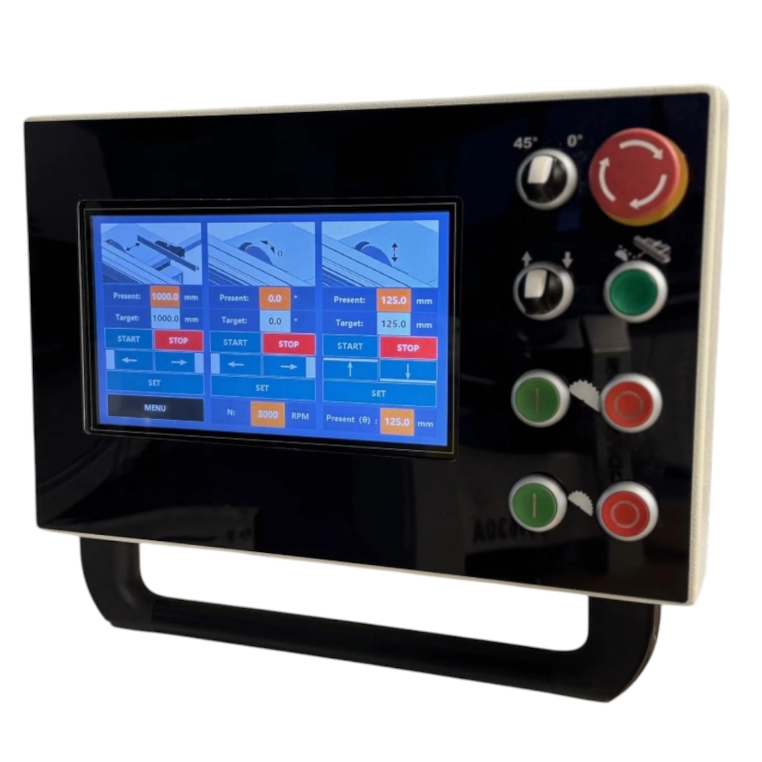 Woodfast 400mm (16") 7.5HP 3.2m Sliding Table (Optional Upgrade to 3.8m Sliding Table) with Overhead Control & Automatic Rise / Fall & Tilt Panel Saw 415V PS400C