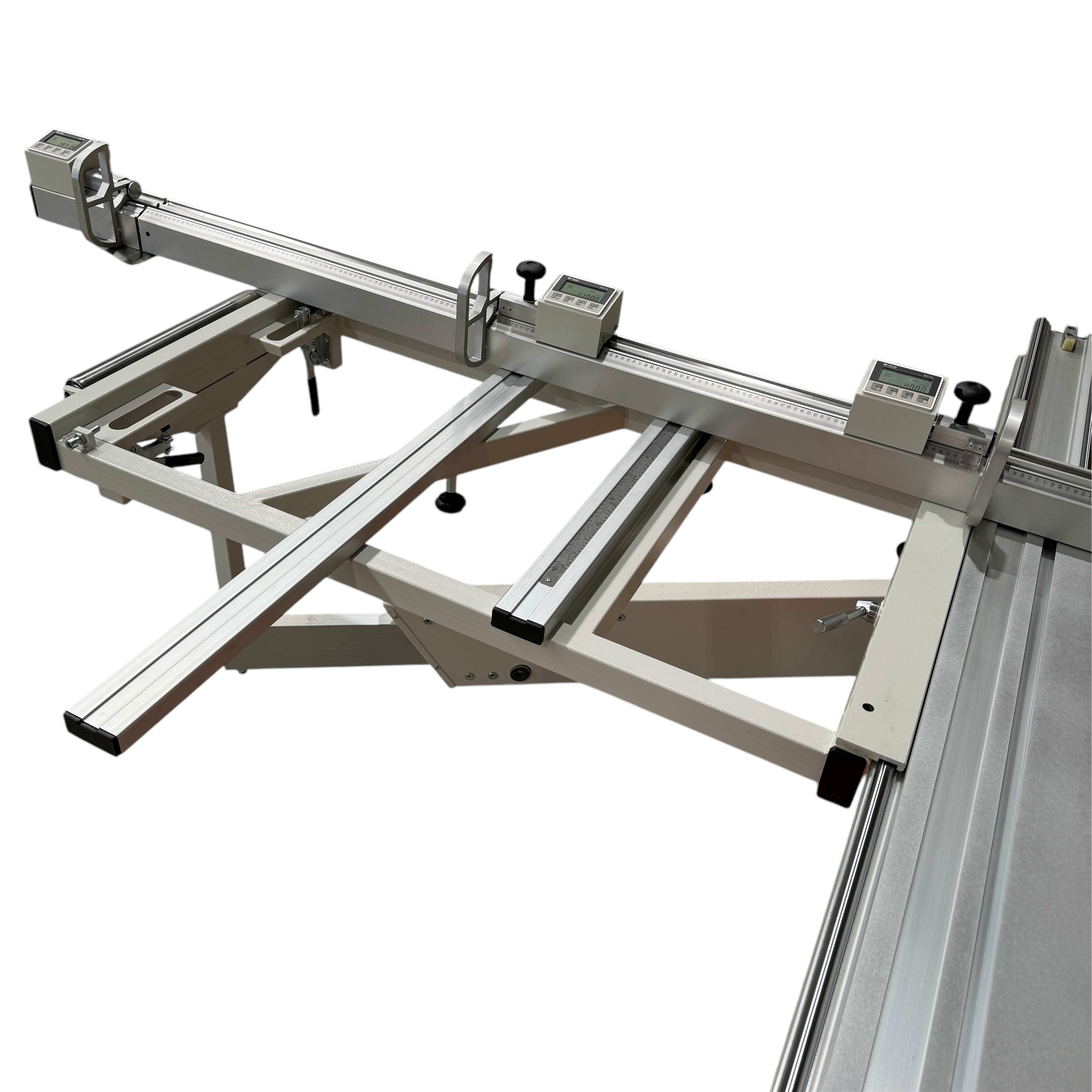 Woodfast 400mm (16") 7.5HP 3.2m Sliding Table (Optional Upgrade to 3.8m Sliding Table) with Overhead Control & Automatic Rise / Fall & Tilt Panel Saw 415V PS400C