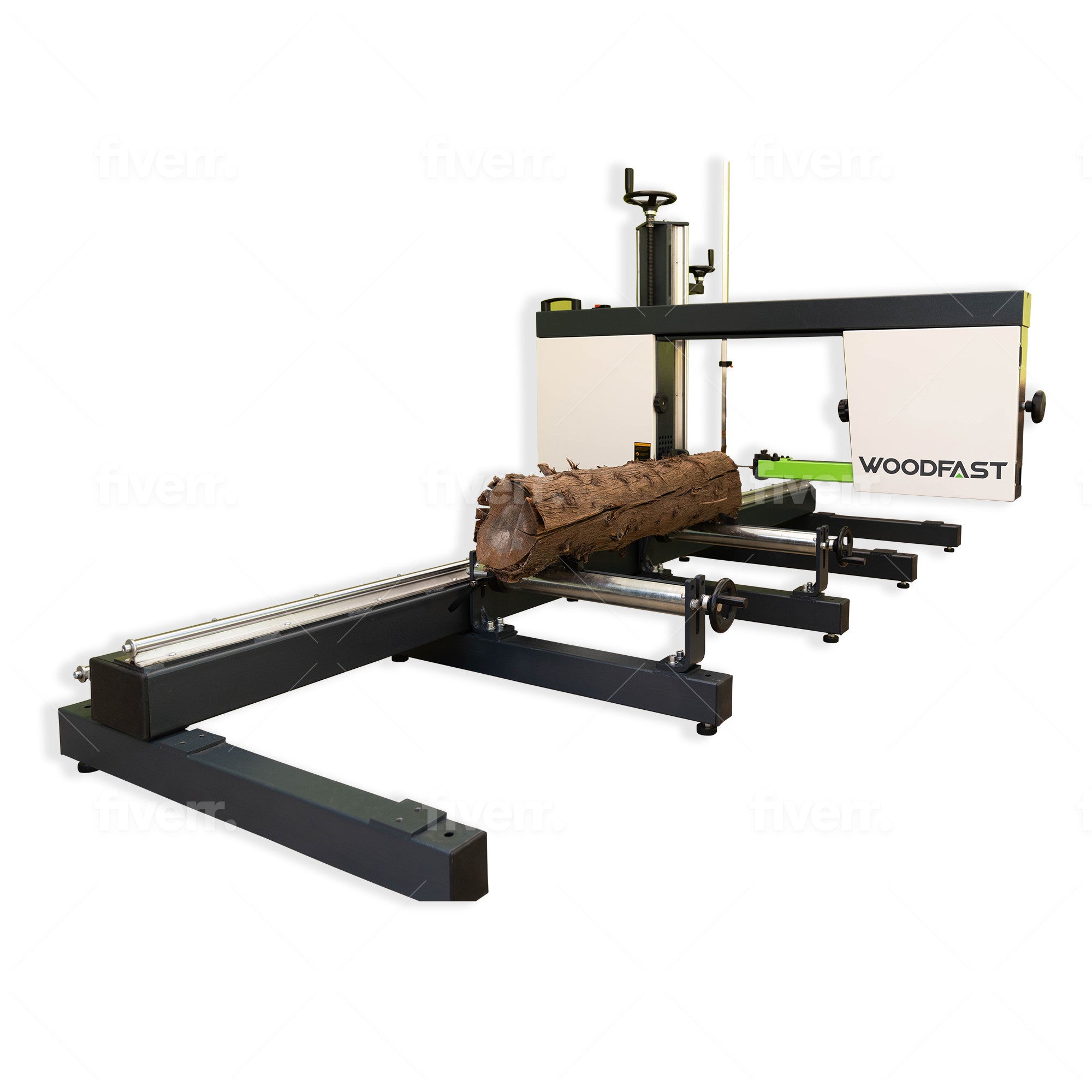 Woodfast 2.4m 3HP Sawmill 240V HB350B