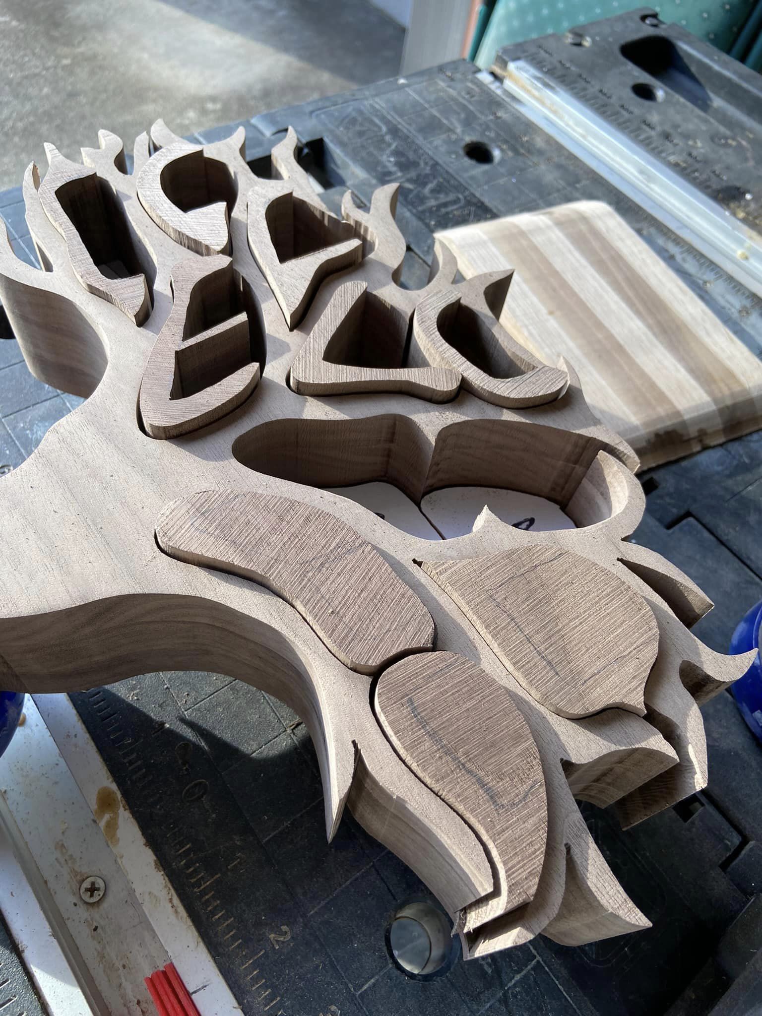 WOODFAST CLIENT BANDSAW PROJECT - Using Woodfast BS350D - Phil Disney, USA @PhilDisney
