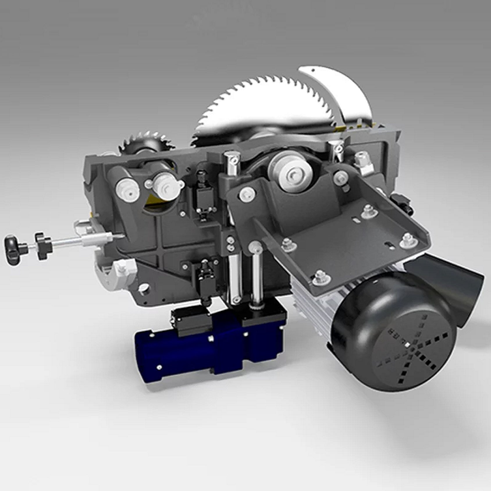 Woodfast 315mm (12") 2.6m Sliding Panel Saw 3HP 240V & 5.5HP 415V PS315B
