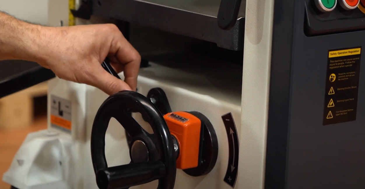 Woodfast 260mm (10") Combination Planer & Thicknesser with Spiral Head Cutter Block PT260B