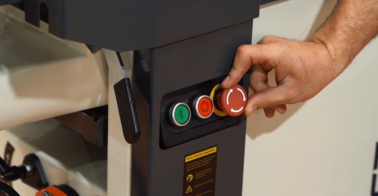 Woodfast 260mm (10") Combination Planer & Thicknesser with Spiral Head Cutter Block PT260B