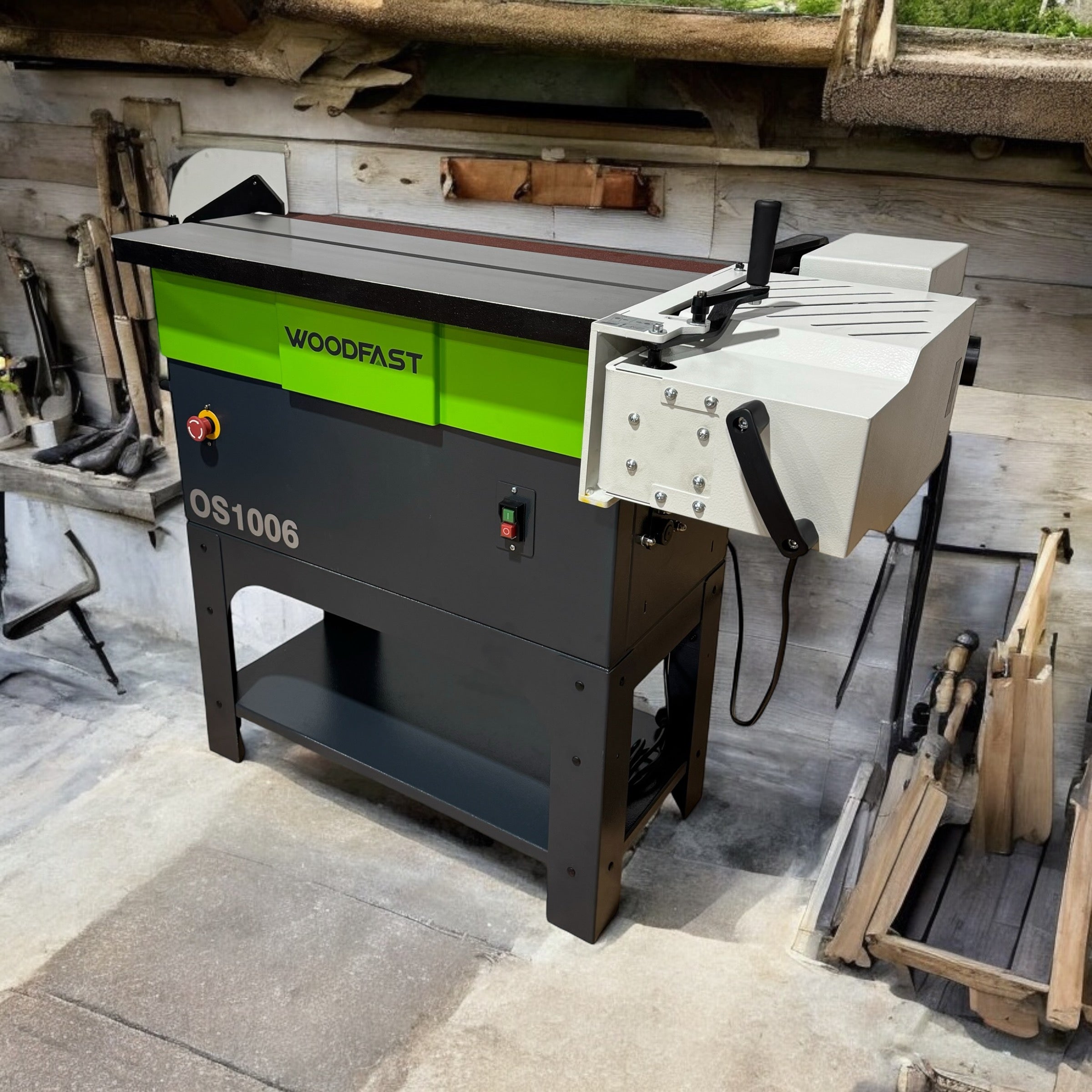 Woodfast Oscillating Big Boy Sander 2515mm (100") x 150mm (6") 3HP 240V WF-OS1006 *New Arrival*