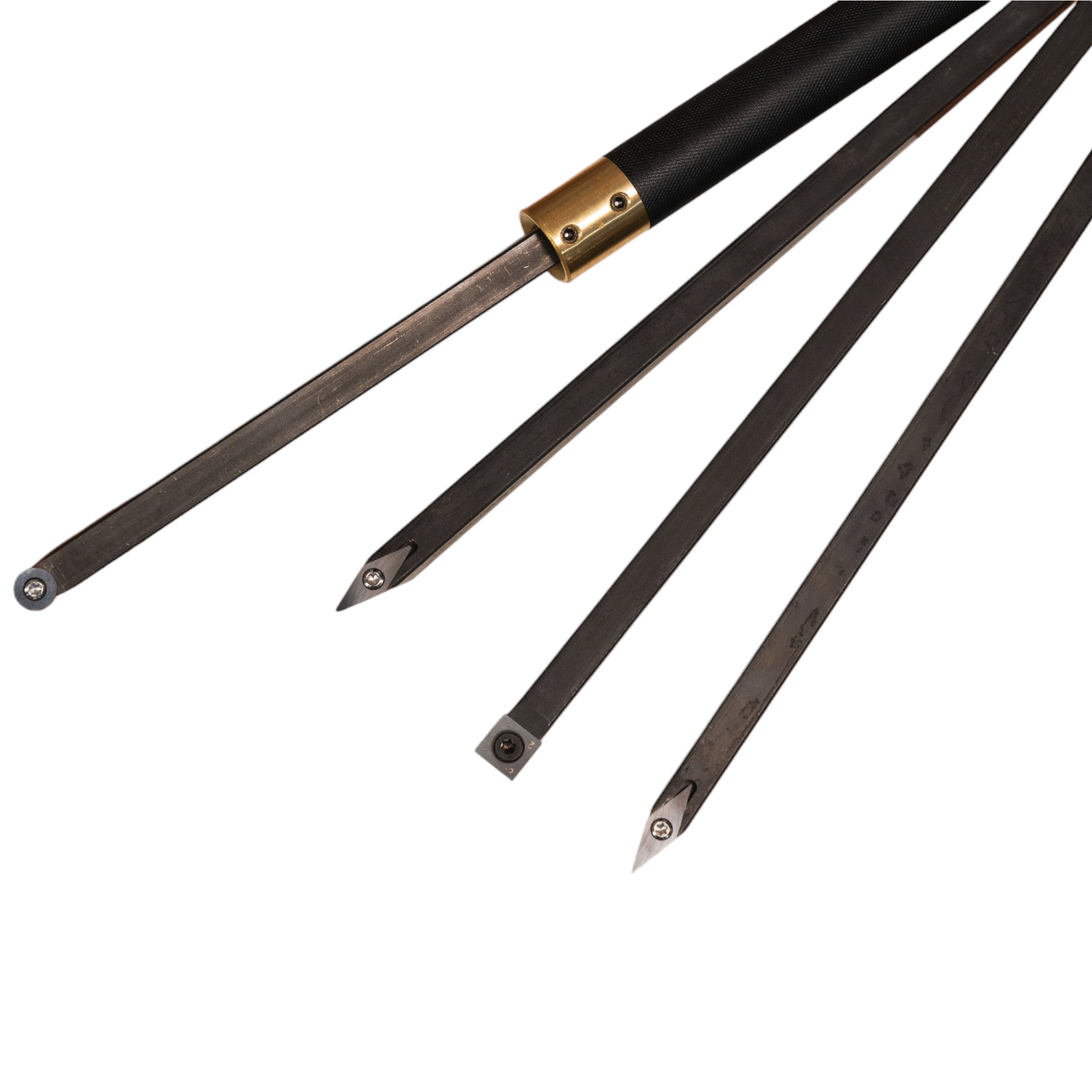 Woodfast 5Pce Woodturning System With Carbide Insert Cutters WFT0011