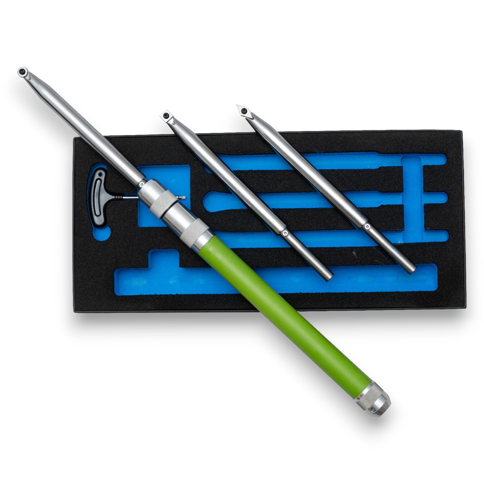 Woodfast 4Pce Woodturning System & Carbide Insert Cutters WFT70-800