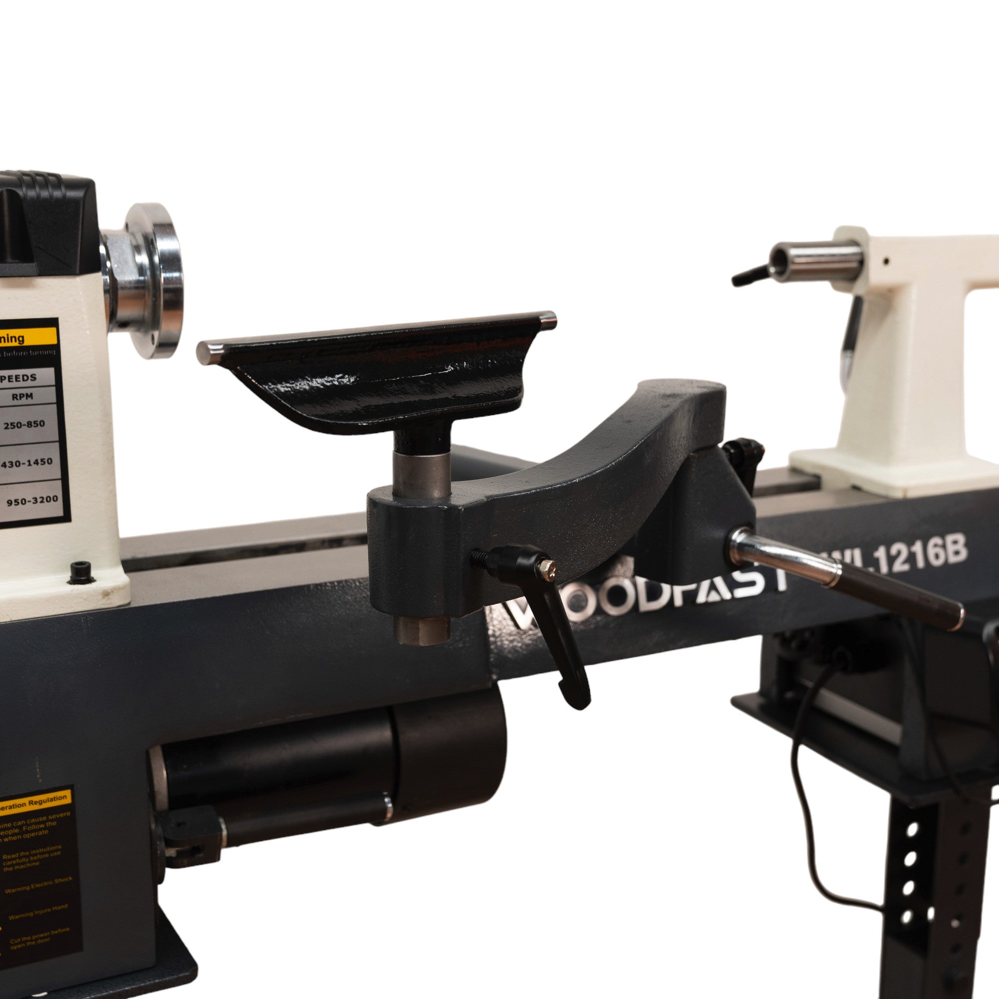 Woodfast 305mm (12") Swing x 419mm (16-1/2") Between Centres 0.75HP Mini Wood Lathe WL1216B