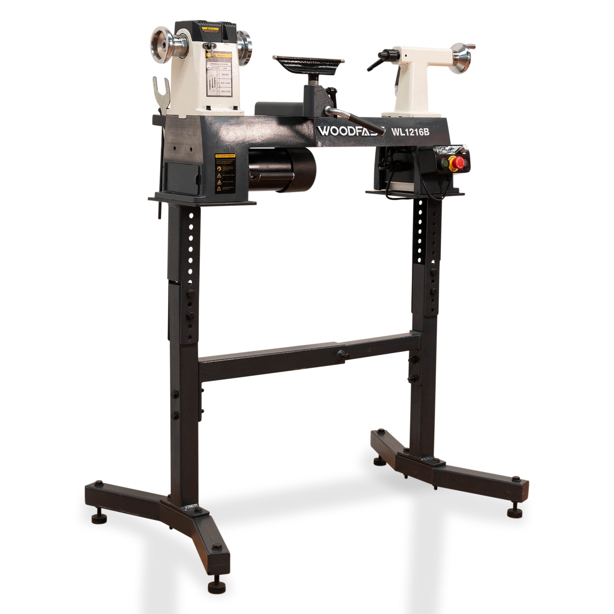 Woodfast 305mm (12") Swing x 419mm (16-1/2") Between Centres 0.75HP Mini Wood Lathe WL1216B