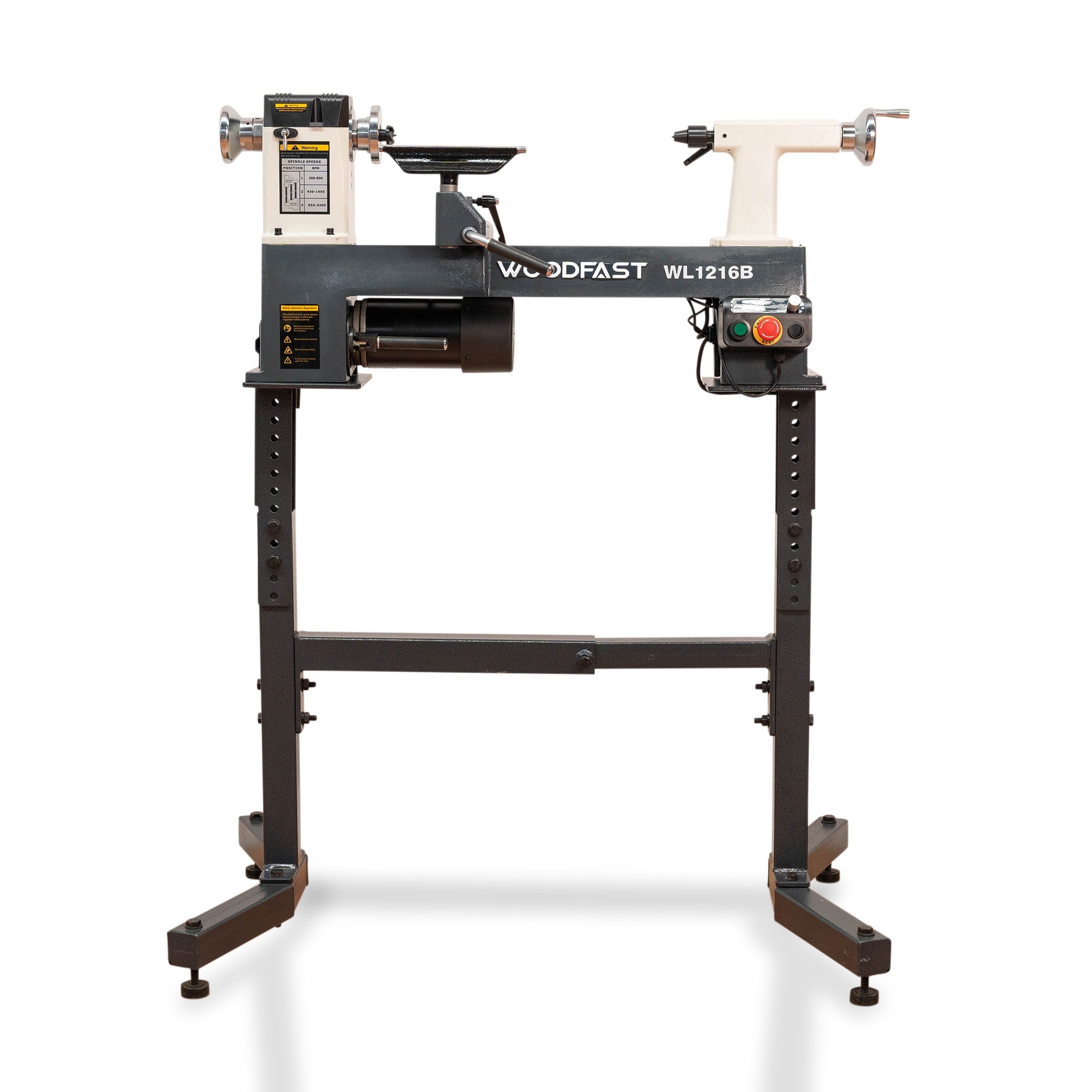 Woodfast 305mm (12") Swing x 419mm (16-1/2") Between Centres 0.75HP Mini Wood Lathe WL1216B
