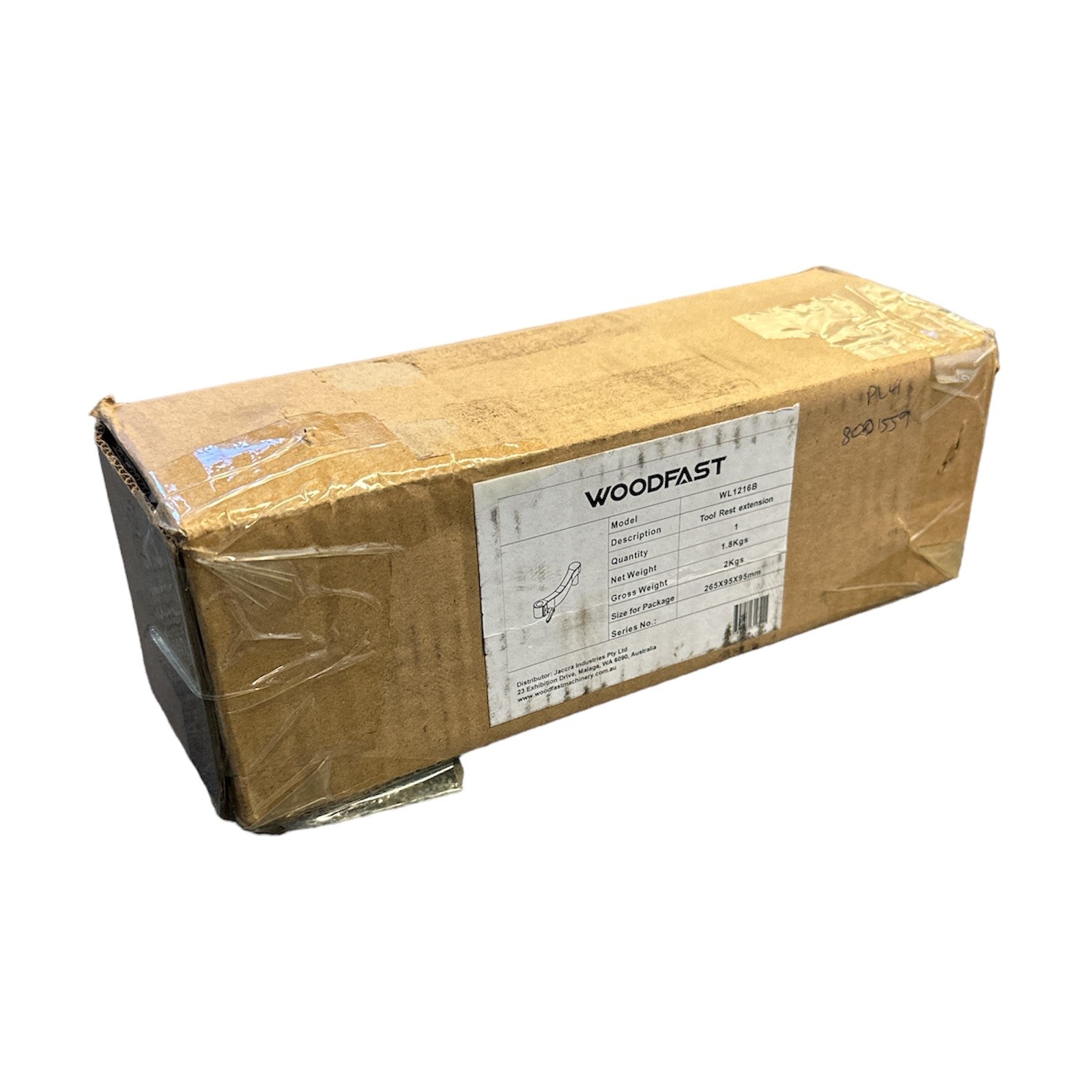 Woodfast Tool Rest Extension suit WL1216B