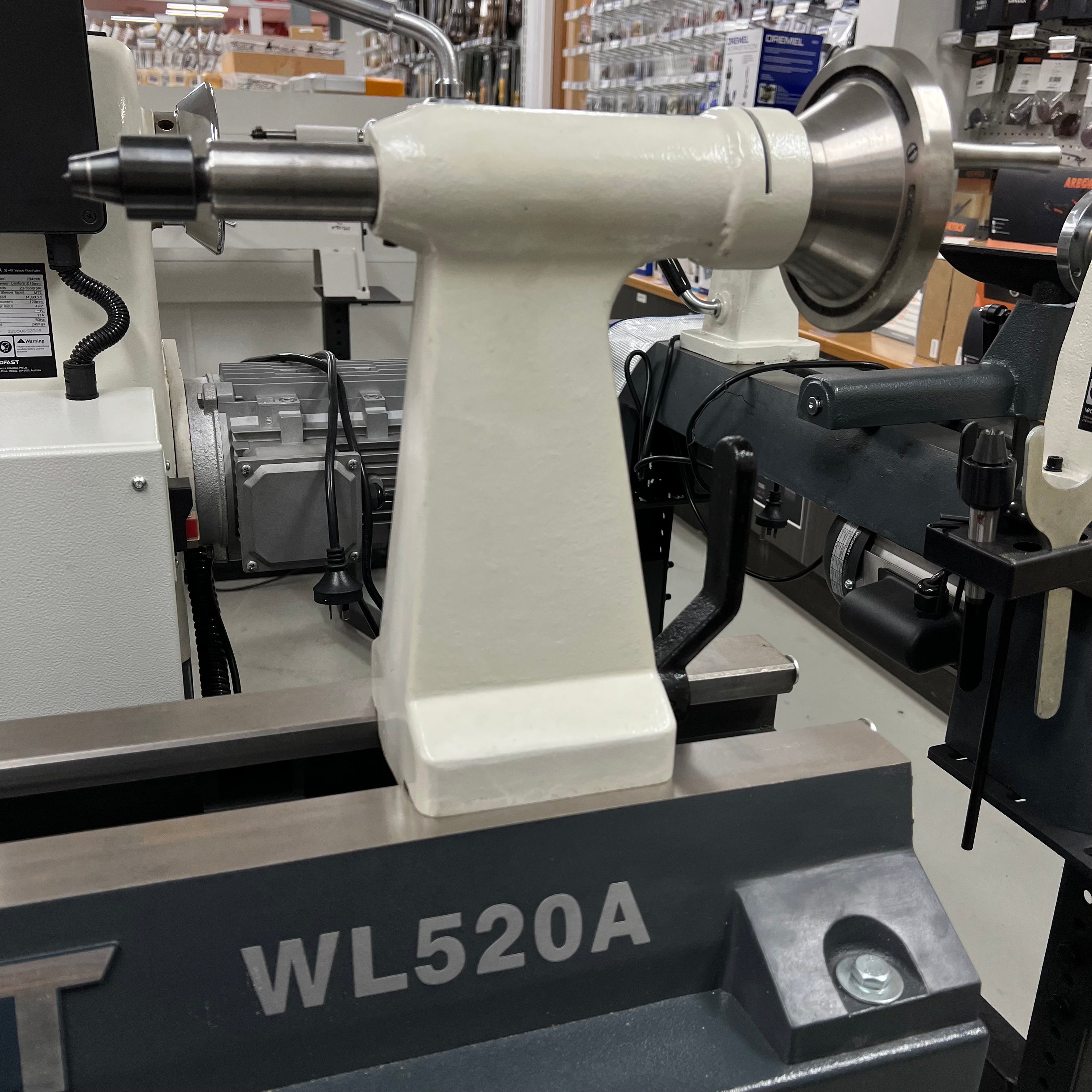 Woodfast 510mm (20") Swing x 915mm (36") Between Centres Heavy Duty Wood Lathe WL520A