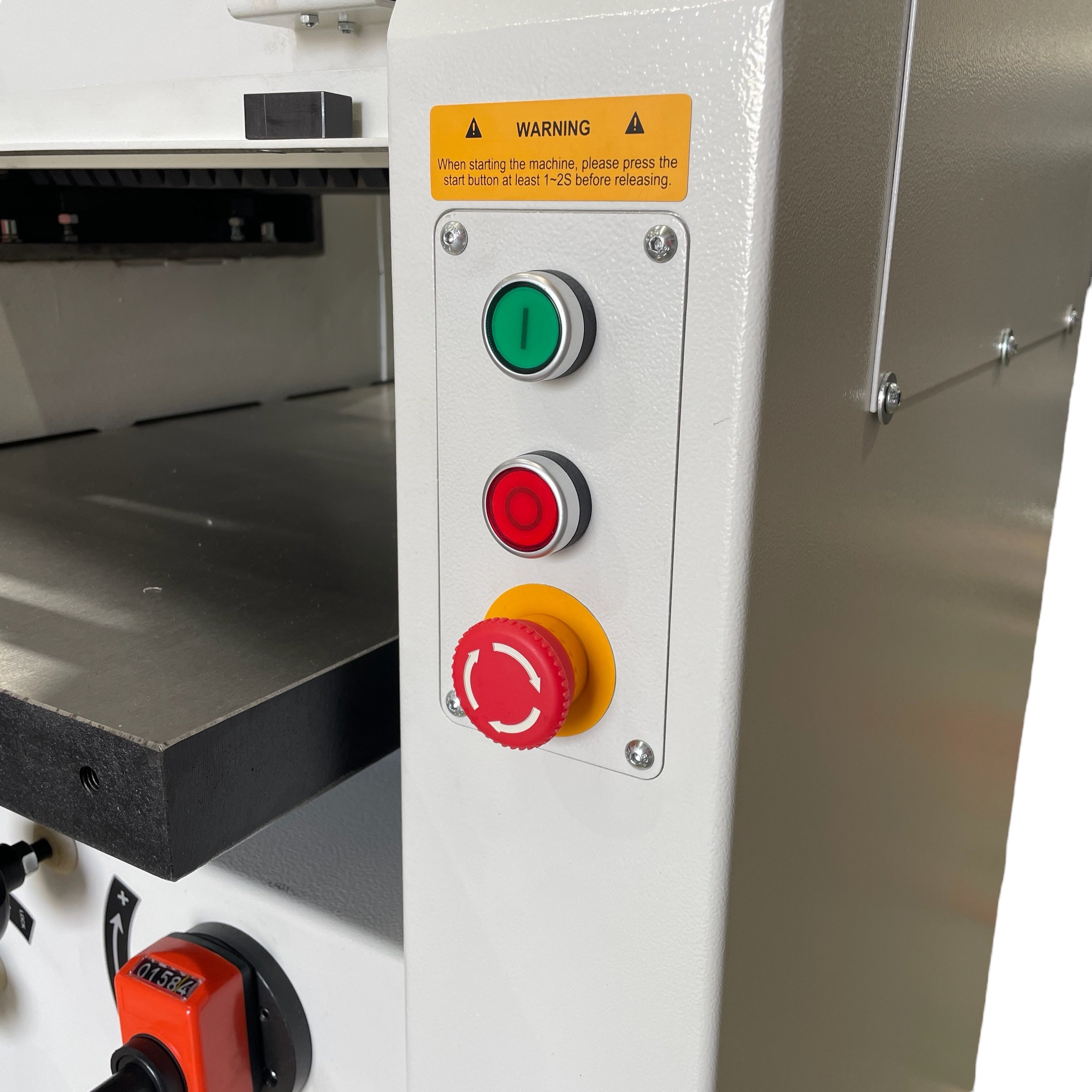 Woodfast 400mm (16") Thicknesser with Spiral Head Cutter Block TH410A