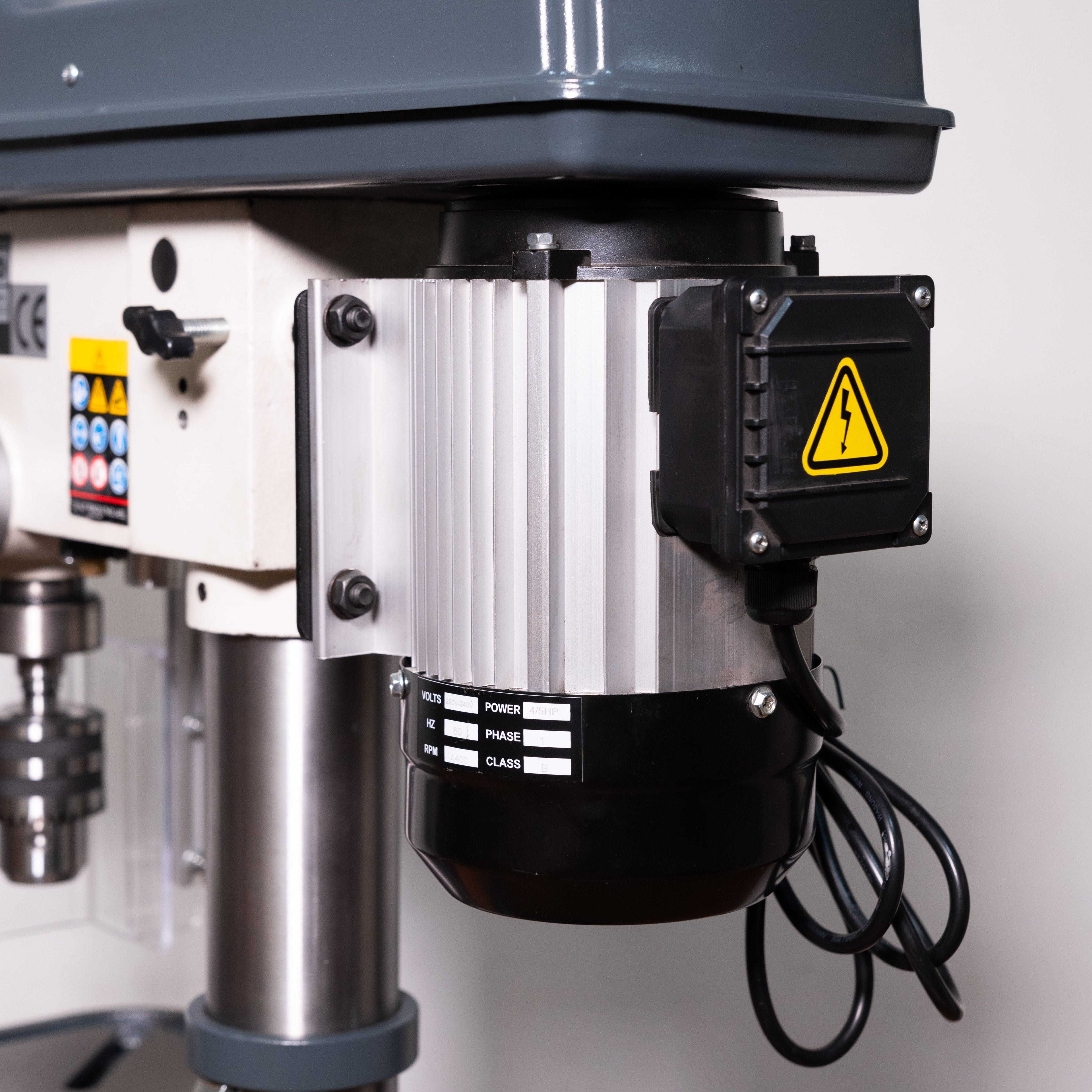 Woodfast 430mm (17") Floor Drill Press Electronic Variable Speed 16mm Key Chuck 240V DP43016F-VS *New Arrival*