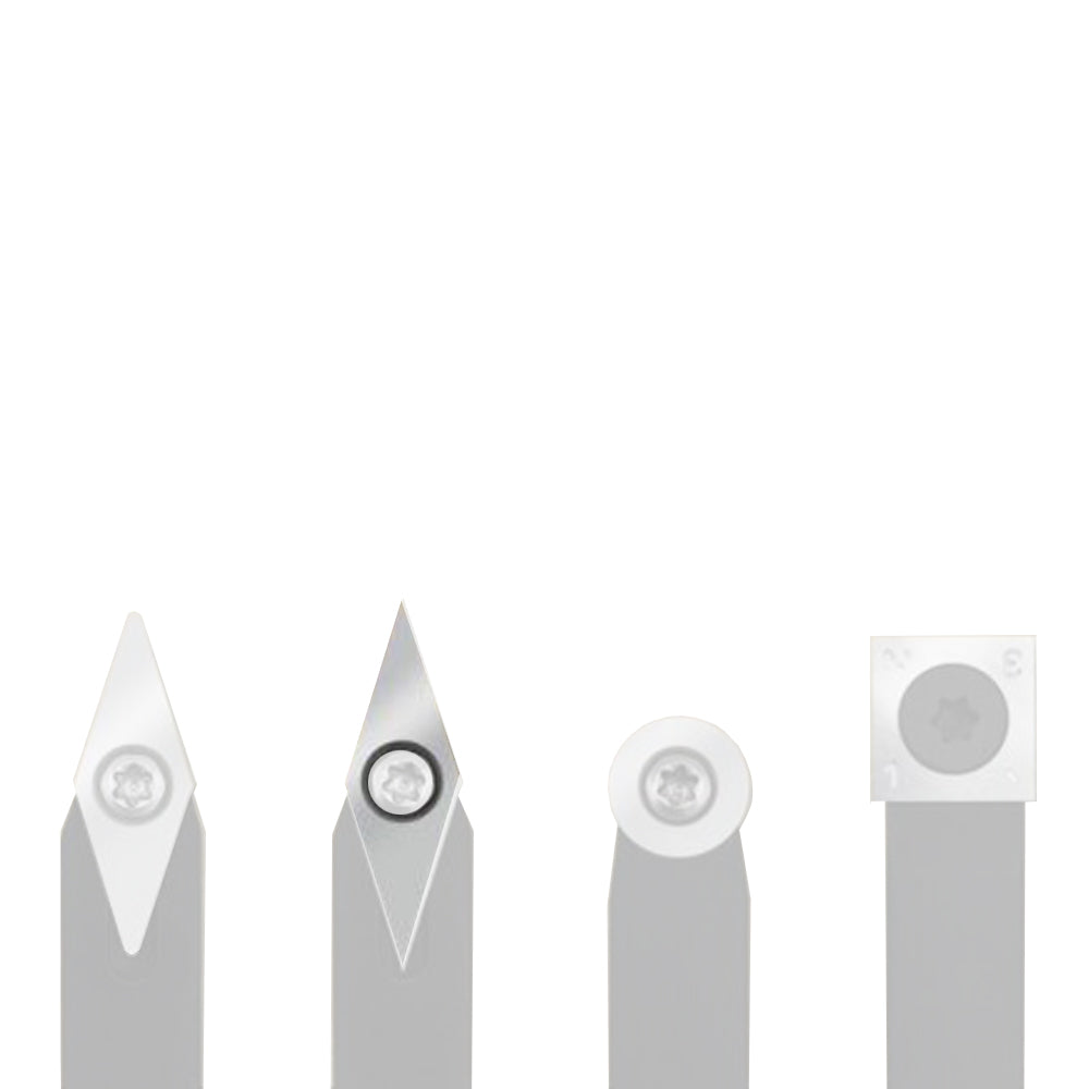 Rhombus Pointed Carbide Insert Blade / Tip suit Woodturning System WFT0011 by Woodfast