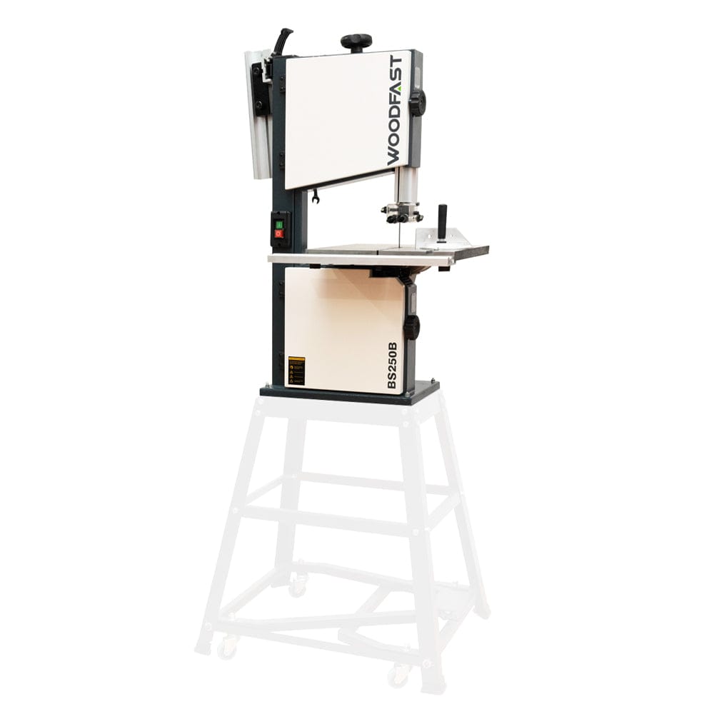 Woodfast 250mm (10") Benchtop Bandsaw 0.5HP 240V BS250C – Variable Speed