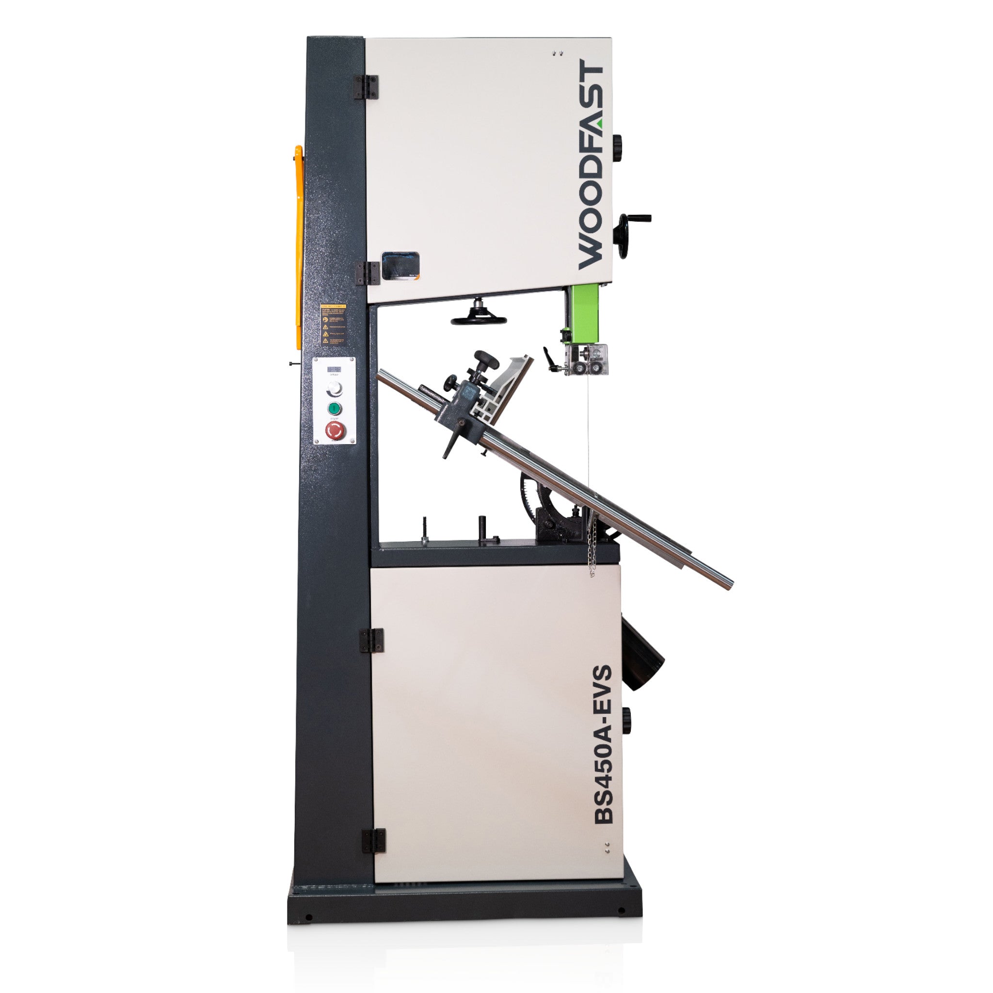 450mm (18") Deluxe Wood / Metal Bandsaw with Electronic Variable Speed 2.5HP 240V BS450A-EVS by Woodfast *New Arrival*