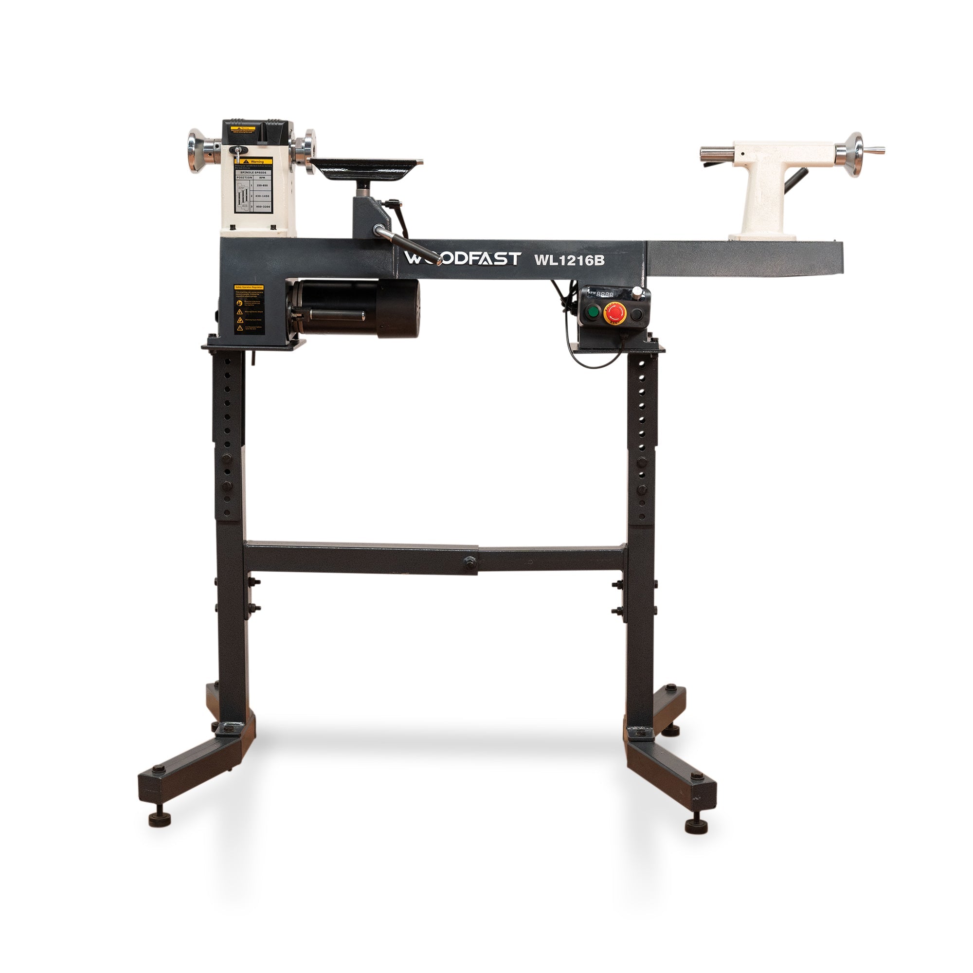 Woodfast 305mm (12") Swing x 419mm (16-1/2") Between Centres 0.75HP Mini Wood Lathe WL1216B