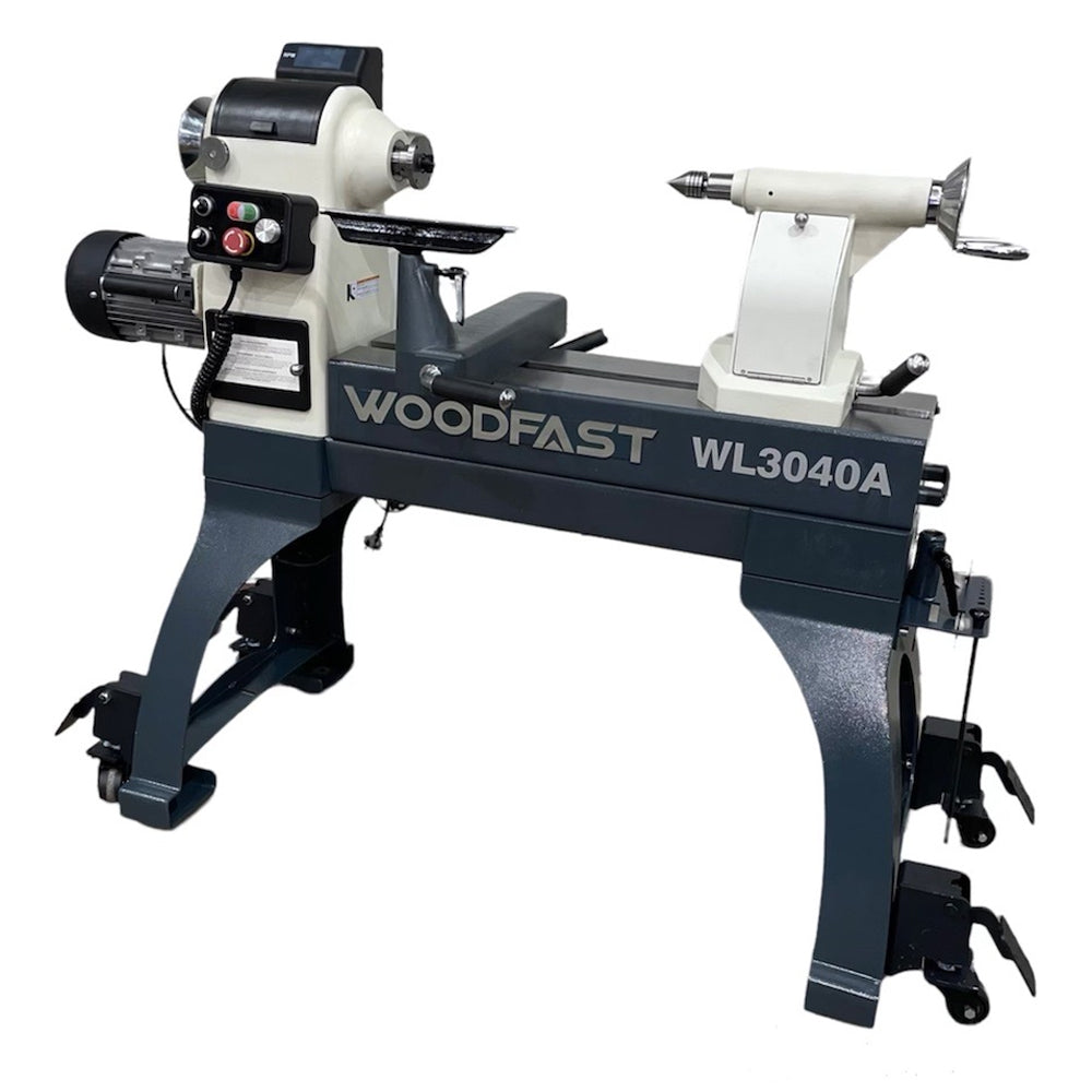 4Pce Mobility Wheel Kit suit WL3040 Series Lathe by Woodfast