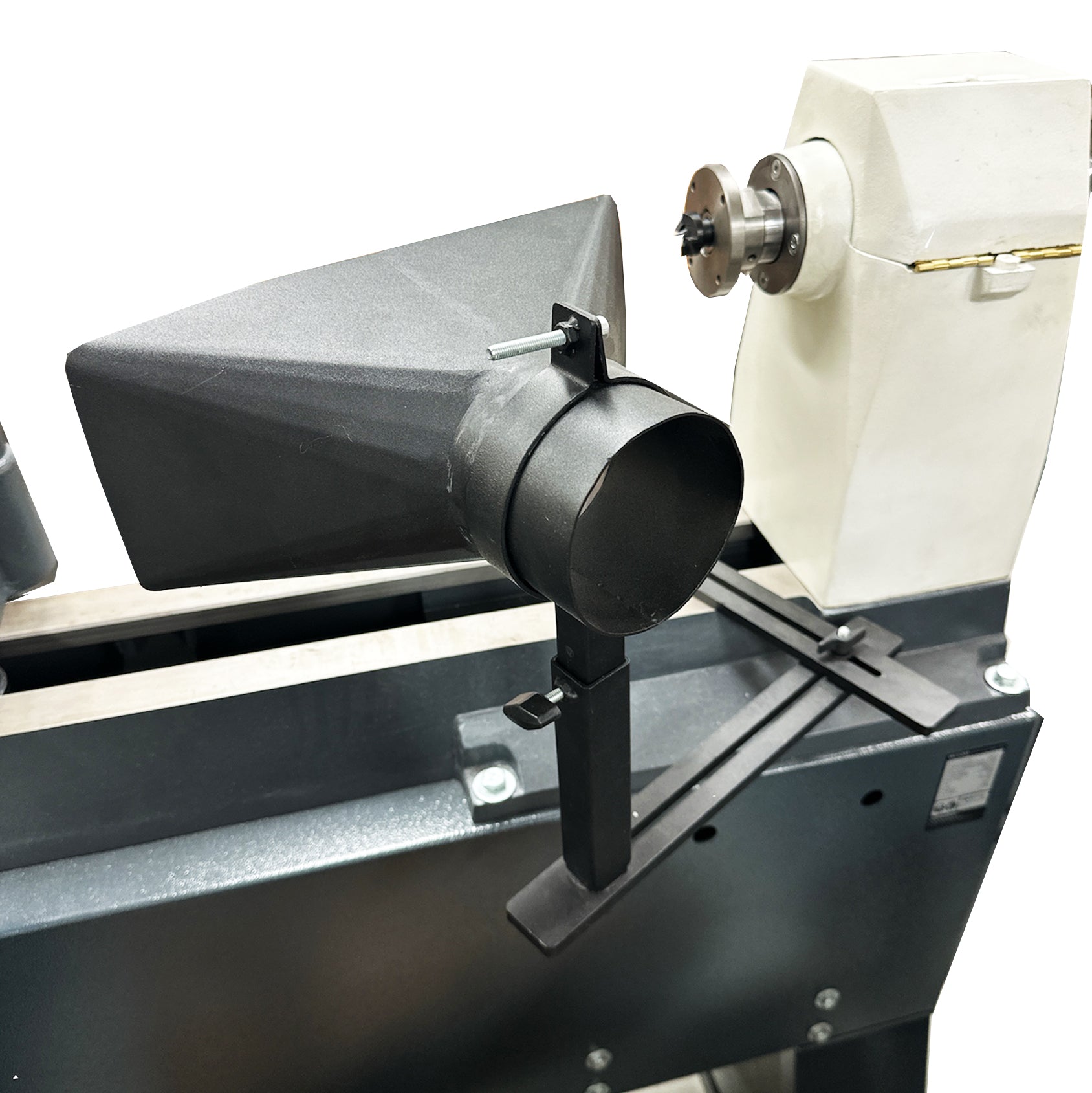 Optional Lathe Dust Extraction Chute Kit WL520A/B-EC by Woodfast